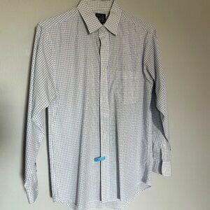 JOS. A BANK I Men's Cotton Traveler Collection Button-Down Plaid Shirt